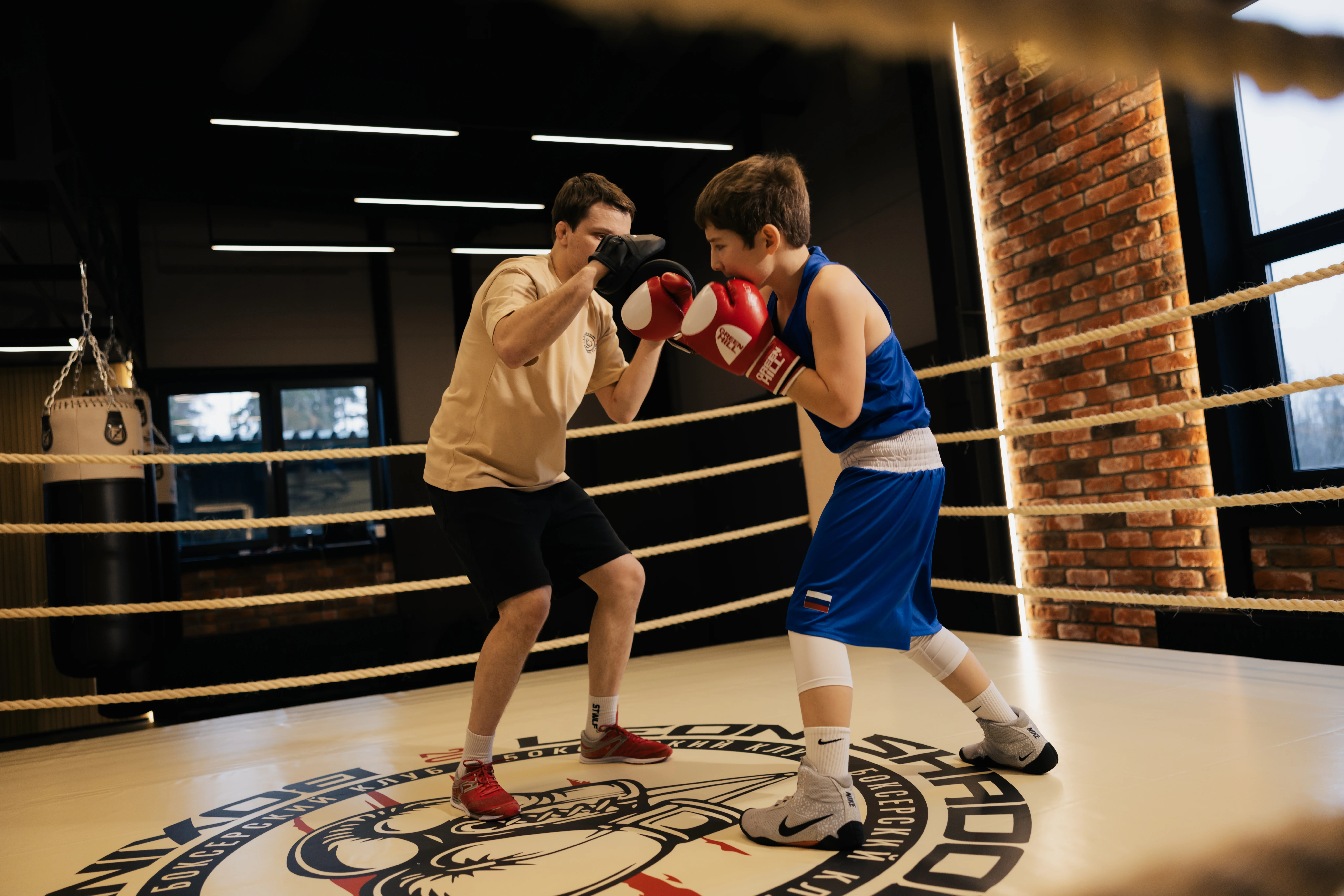 Детский боксёрский зал в Одинцово